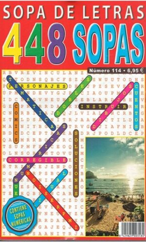 SOPA DE LETRAS 448 SOPAS