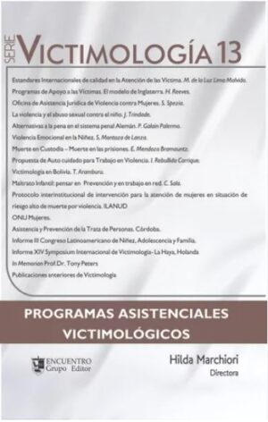 SERIE VICTIMOLOGIA Vol.13-14-15