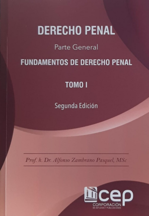 DERECHO PENAL Fundamentos del Derecho Penal Parte General T1